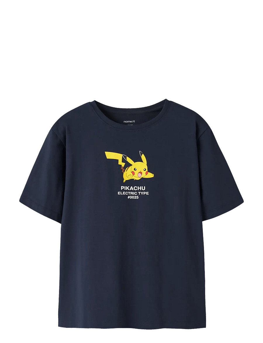 name it - NKMJYK POKEMON SS NREG TOP BOX NOOS SKY - kortærmede t-shirts - navy blazer - 1