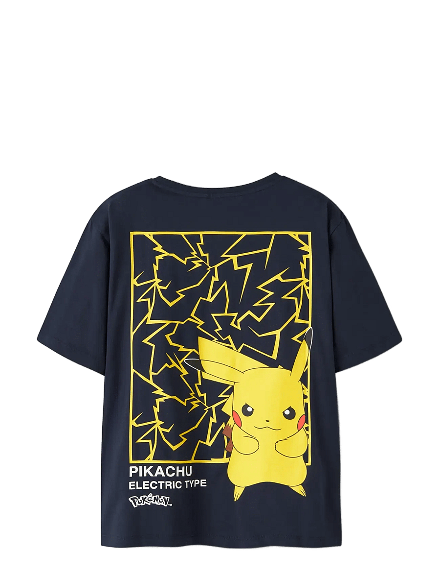 name it - NKMJYK POKEMON SS NREG TOP BOX NOOS SKY - kortærmede t-shirts - navy blazer - 2