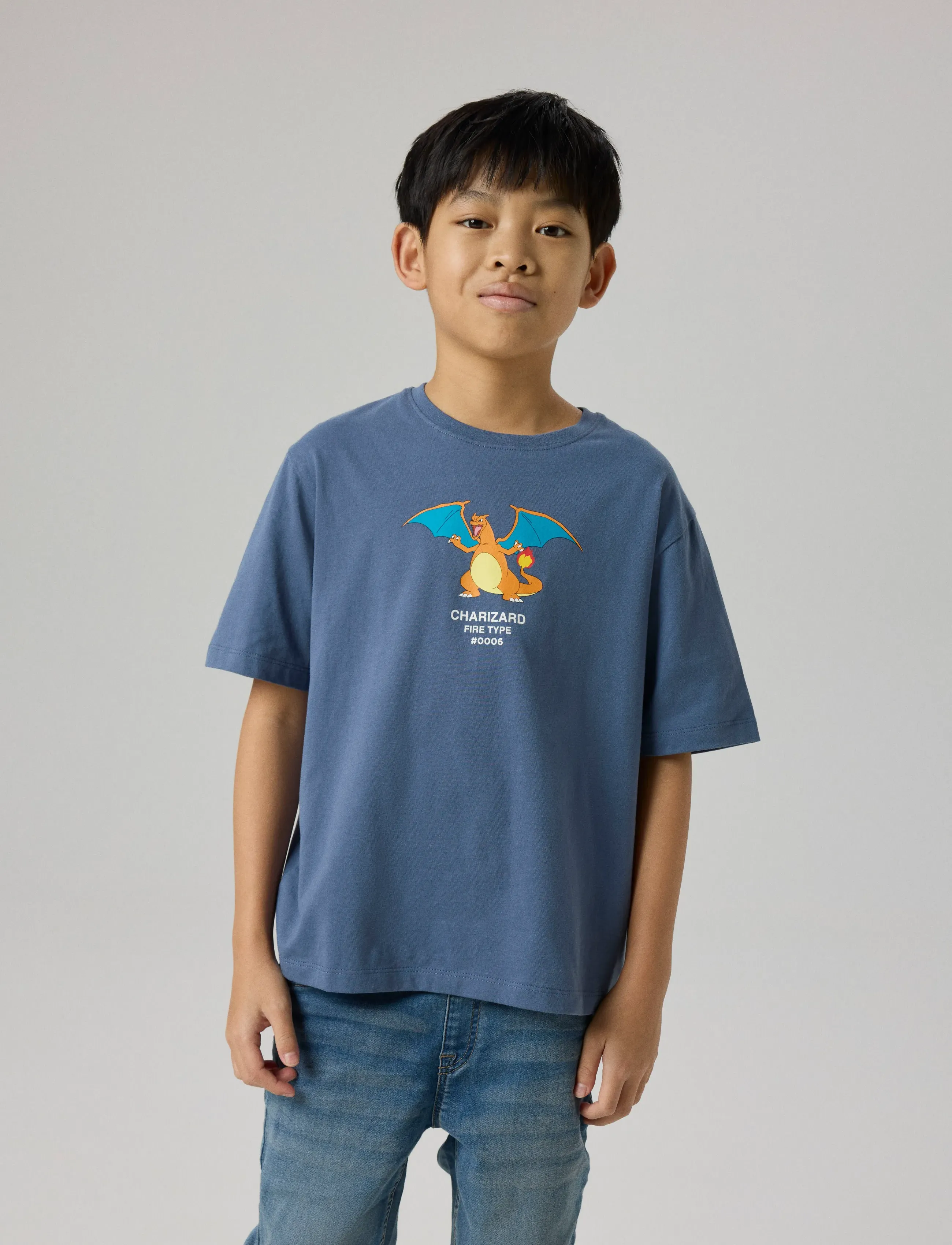 name it - NKMJYK POKEMON SS NREG TOP BOX NOOS SKY - kortærmede t-shirts - vintage indigo - 3