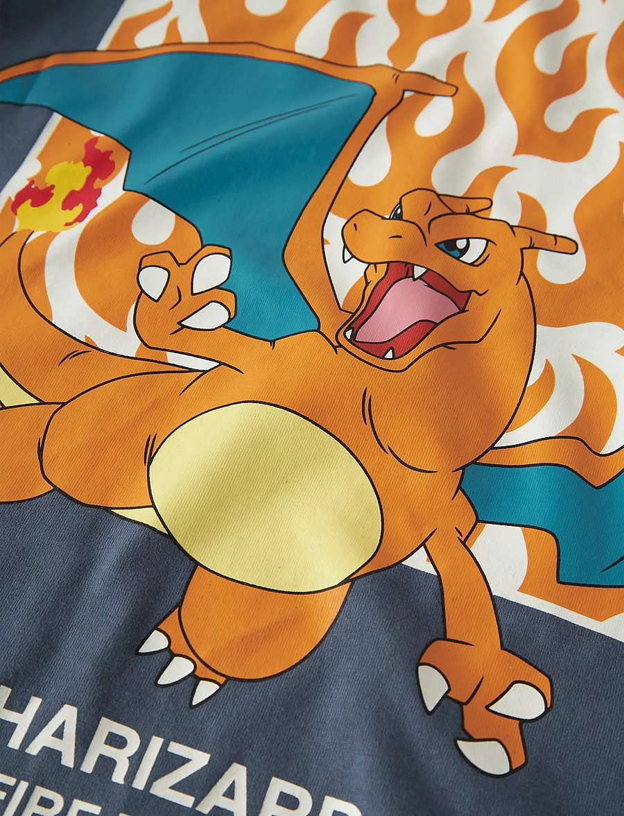 name it - NKMJYK POKEMON SS NREG TOP BOX NOOS SKY - kortærmede t-shirts - vintage indigo - 4