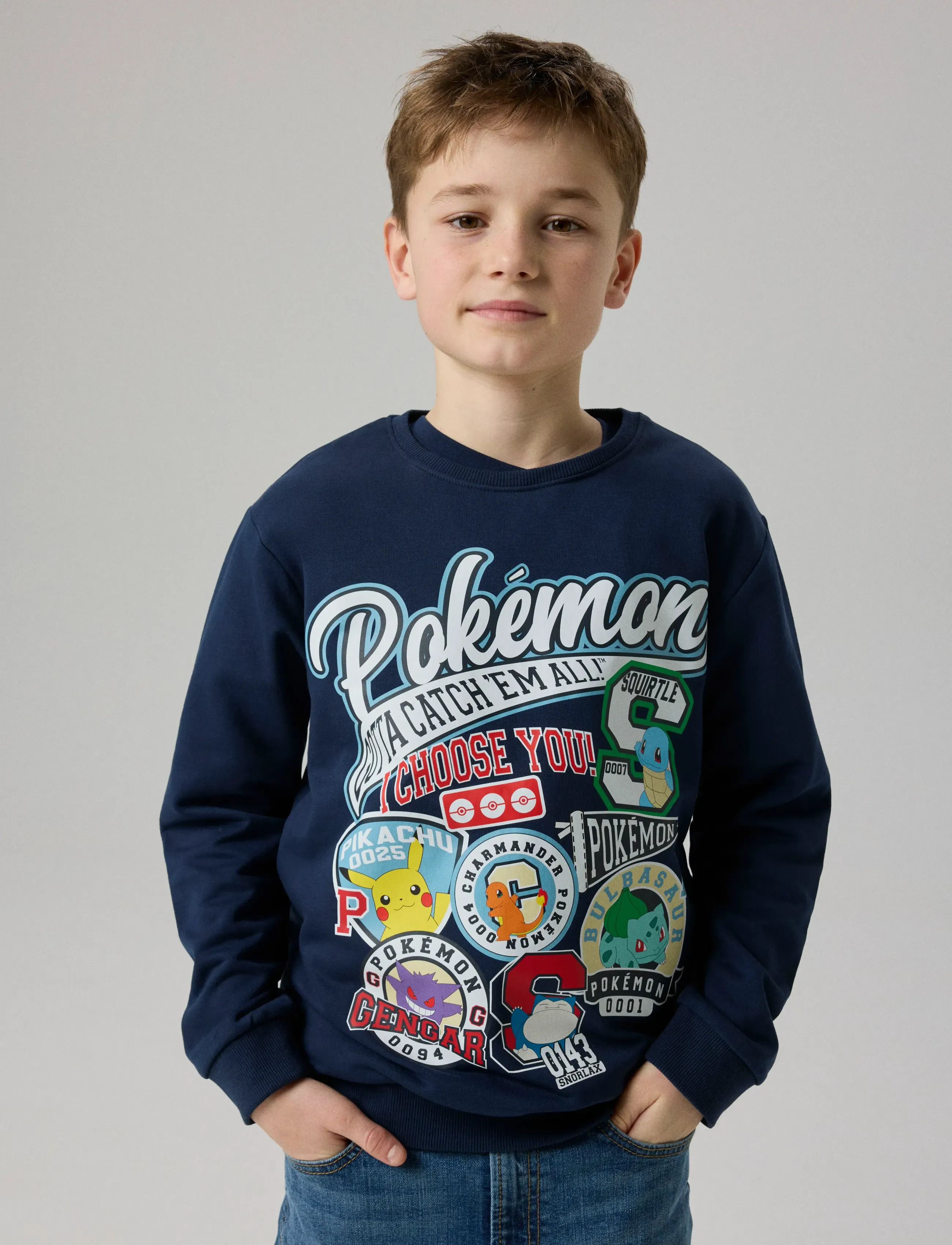 name it - NKMJIM POKEMON NREG SWE WH BRU NOOS SKY - kapuzenpullover - navy blazer - 3