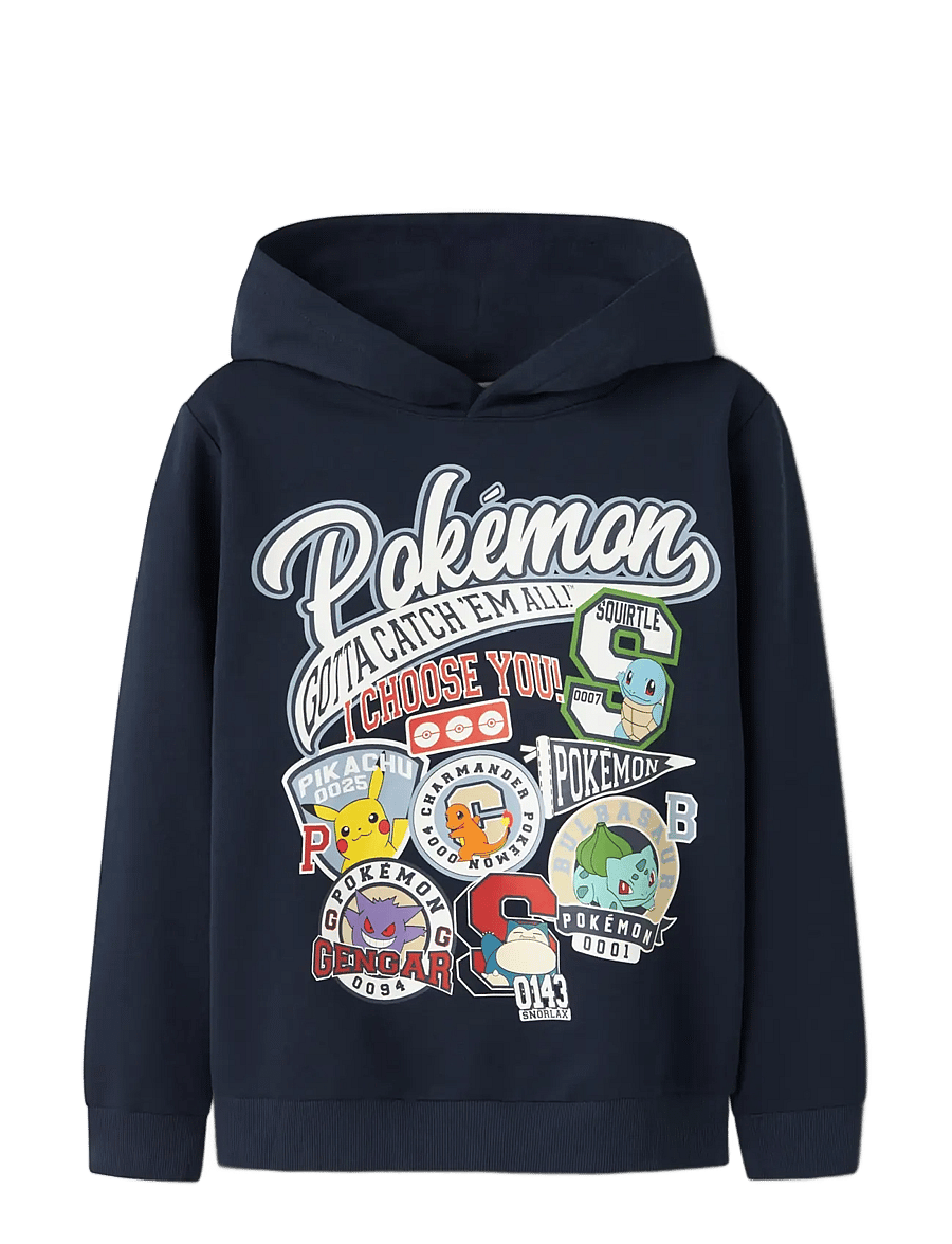 name it - NKMJIM POKEMON NREG SWE WH BRU NOOS SKY - kapuzenpullover - navy blazer - 2