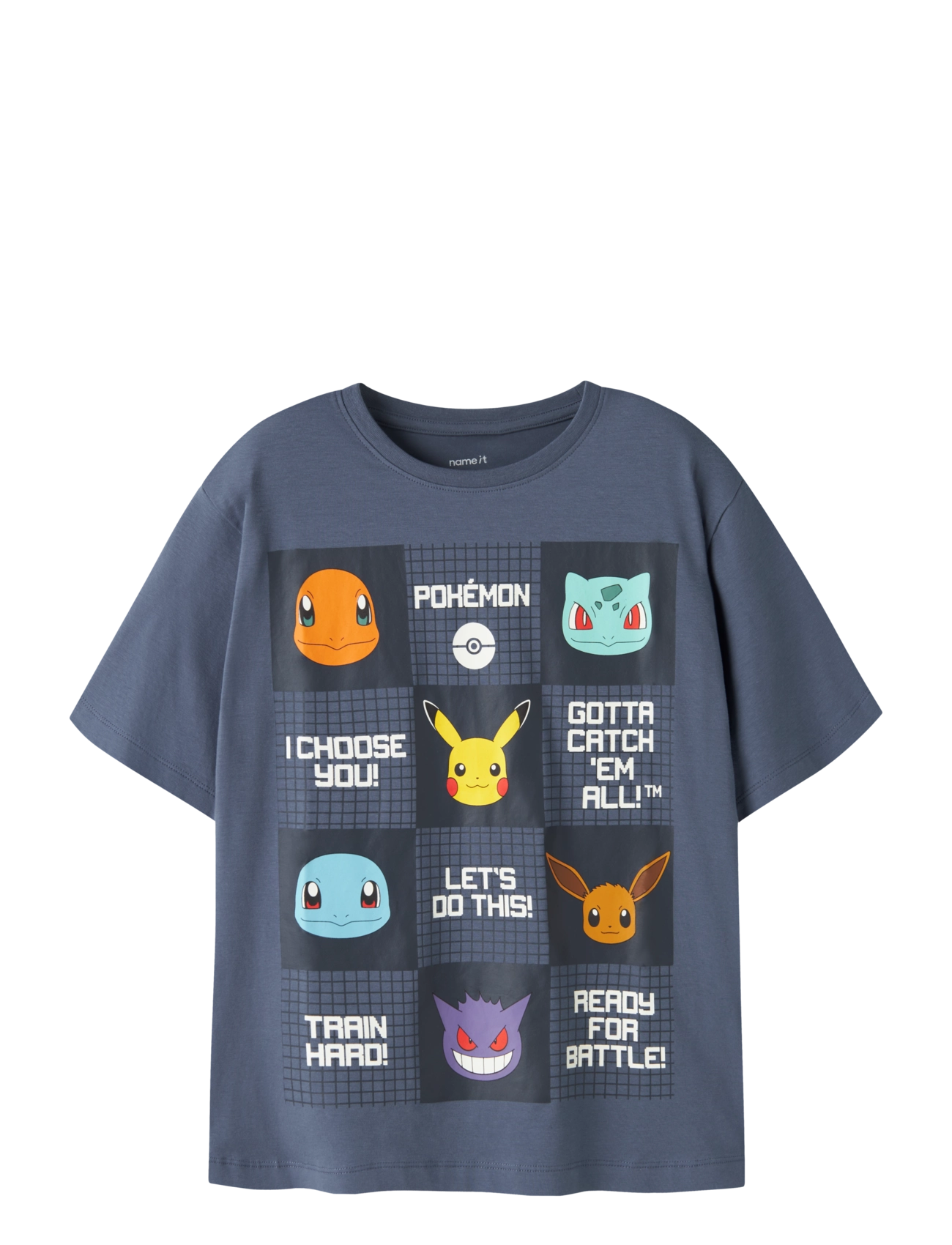 name it NKMJIS POKEMON SS NREG TOP BOX SKY - Topid - VINTAGE INDIGO / blue