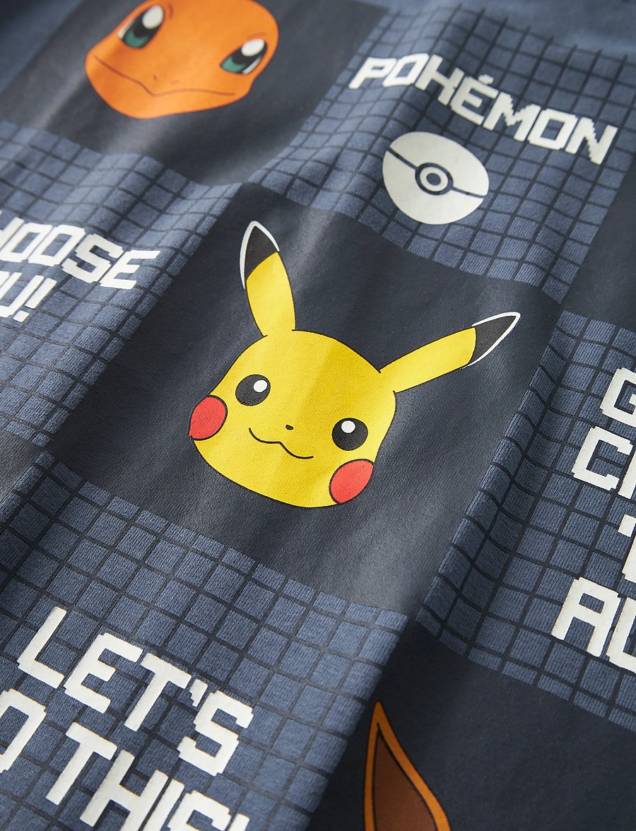 name it - NKMJIS POKEMON SS NREG TOP BOX SKY - lühikeste varrukatega t-särgid - vintage indigo - 3