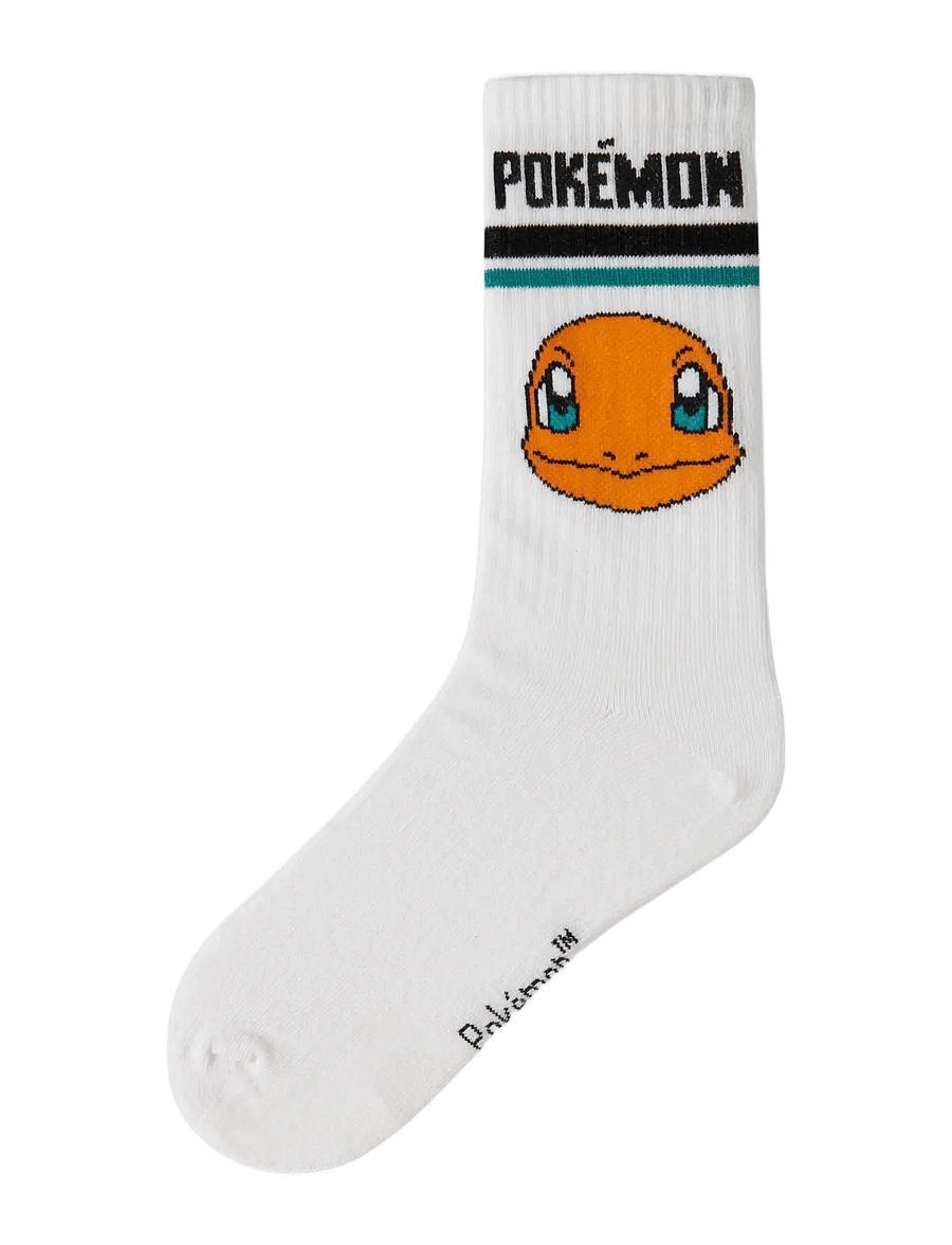 name it - NKMJEFFORD POKEMON 3P TENNISSOCK SKY - strümpfe - bright white - 2