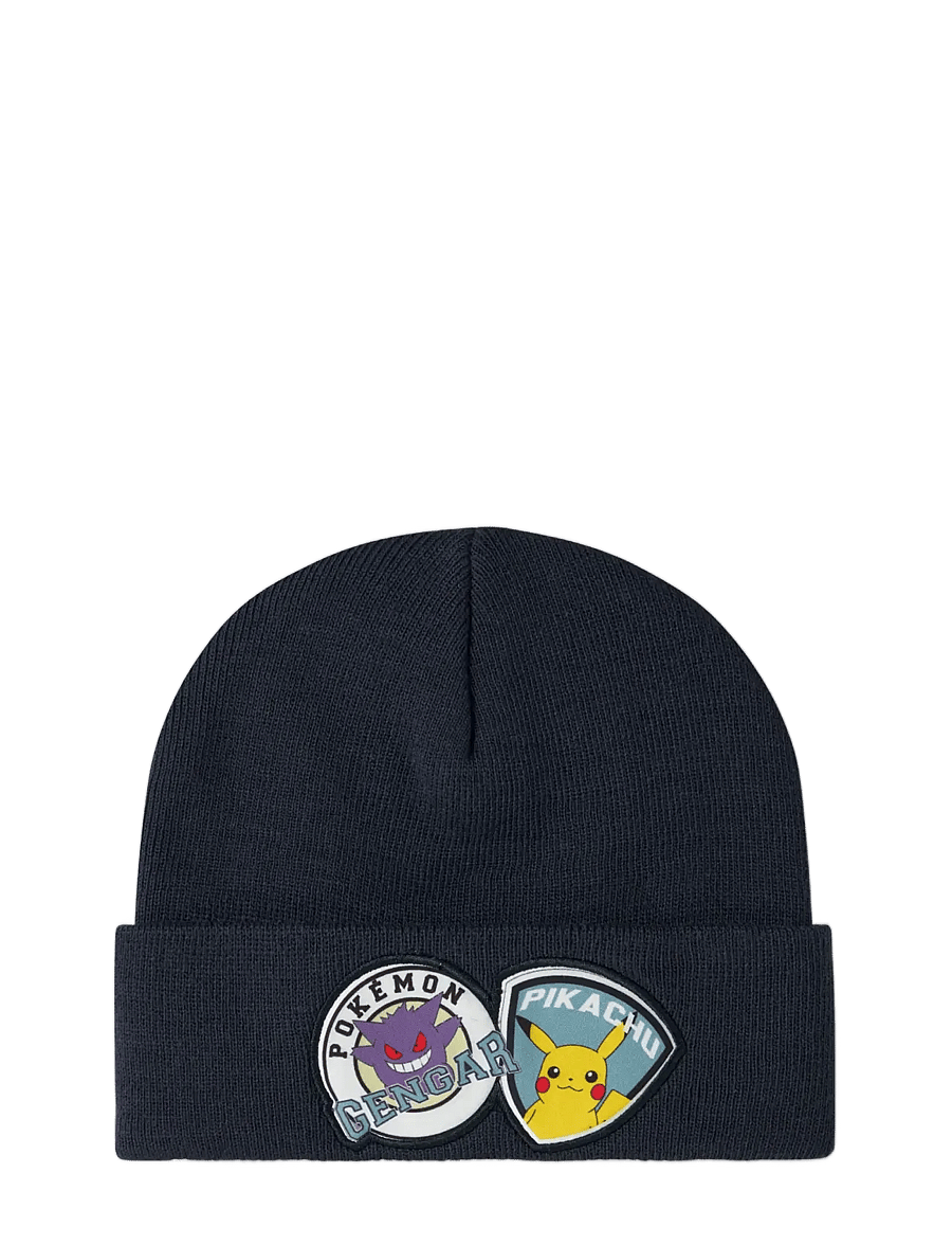 name it - NKMJIBY POKEMON KNITHAT SKY - talvemütsid - navy blazer - 2