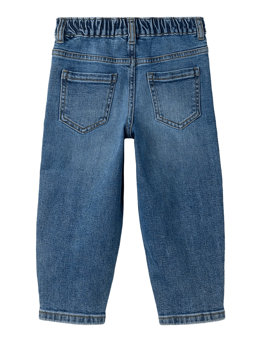 name it - NMFBELLA BARREL JEANS 3008-BC BF - medium blue denim - 1