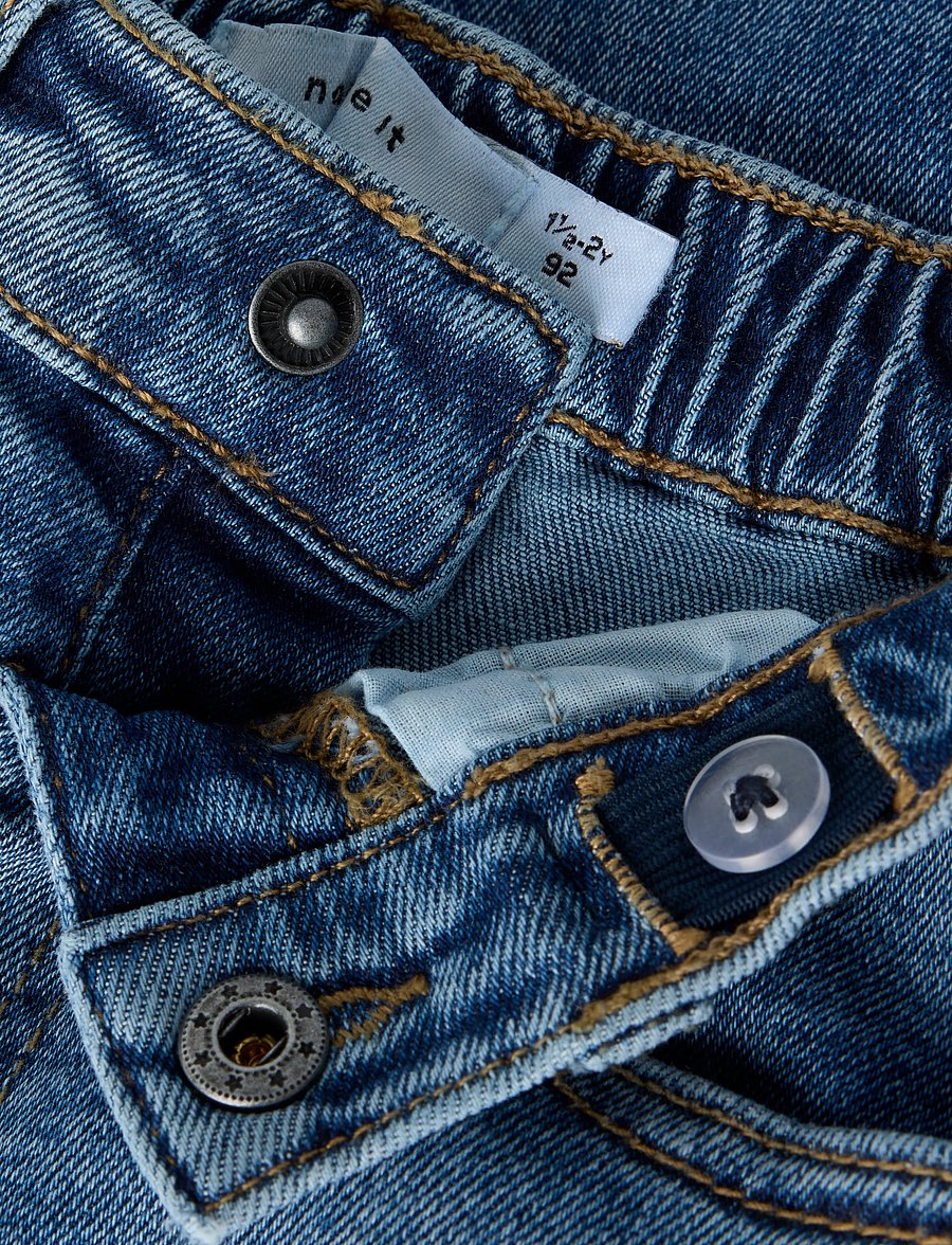 name it - NMMBEN BARREL JEANS 3008-BC BF - loose jeans - medium blue denim - 3