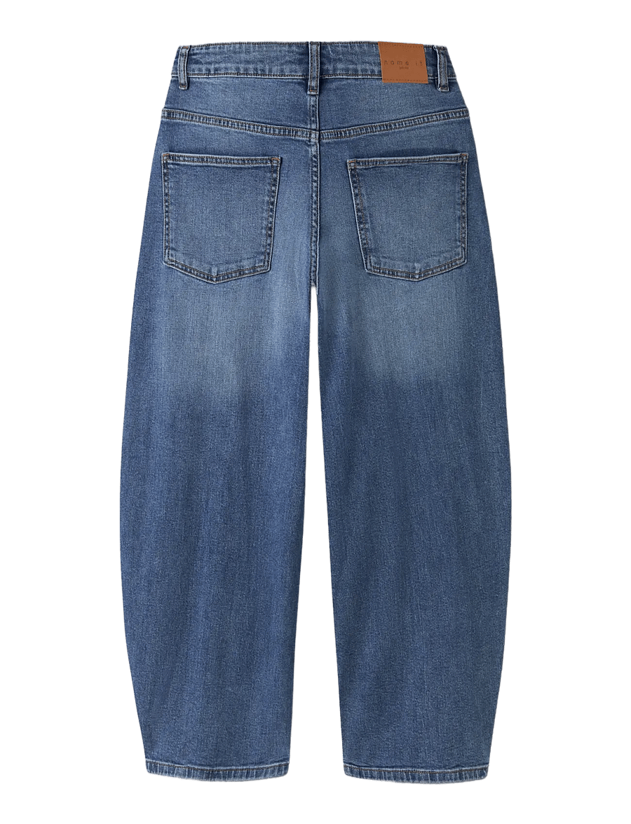 name it - NKMBEN BARREL JEANS 3008-BC BF - loose jeans - medium blue denim - 1
