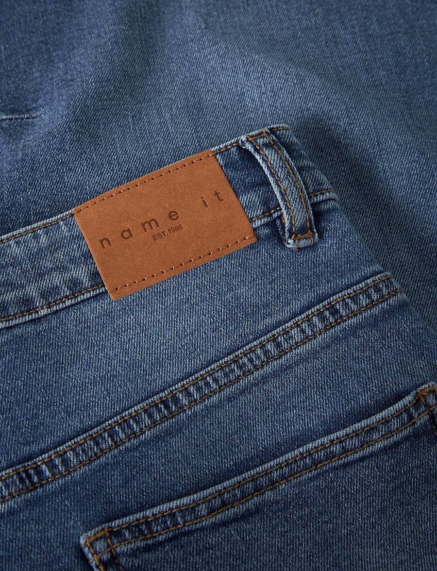 name it - NKMBEN BARREL JEANS 3008-BC BF - loose jeans - medium blue denim - 2