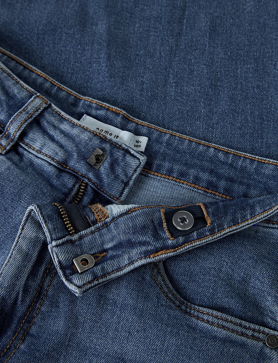 name it - NKMBEN BARREL JEANS 3008-BC BF - loose jeans - medium blue denim - 3