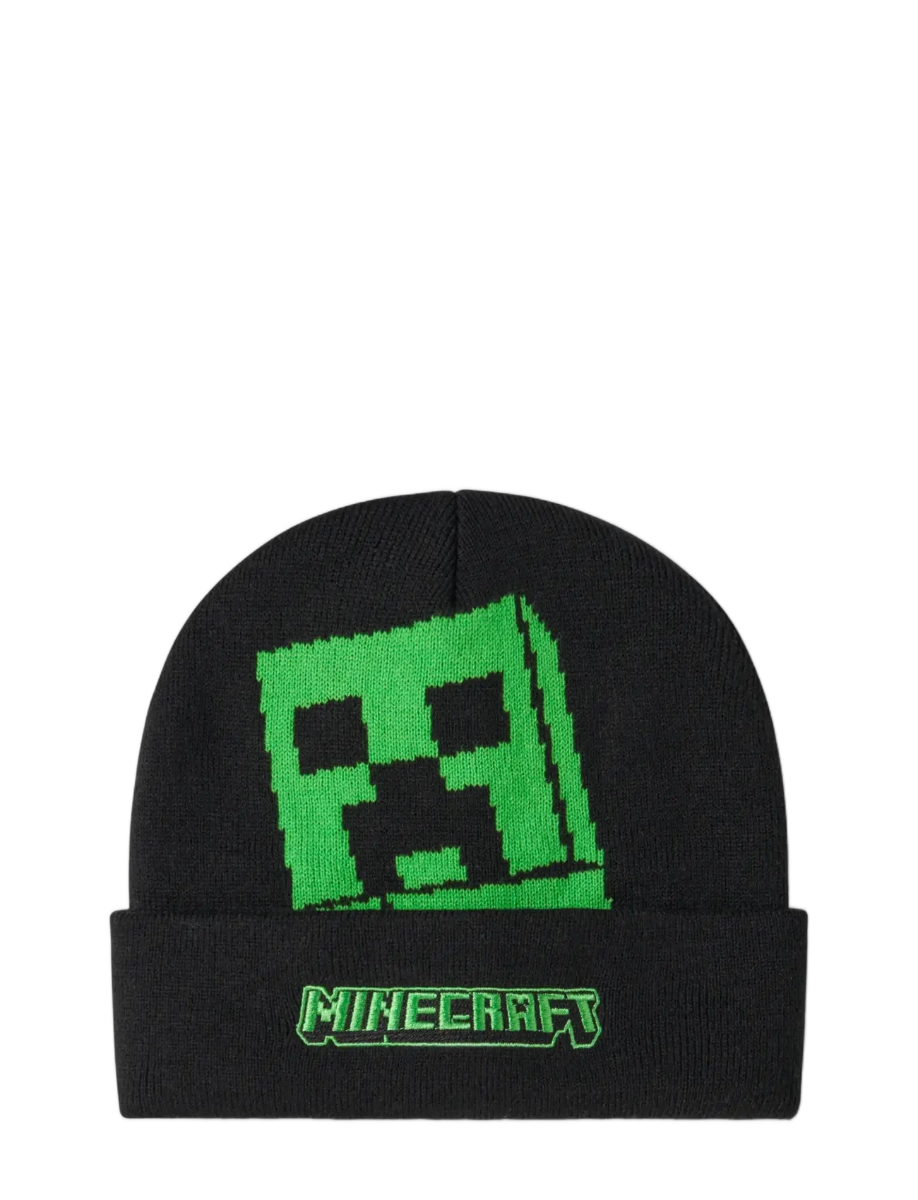 name it - NKMJENSBY MINECRAFT KNITHAT BFU - black - 2