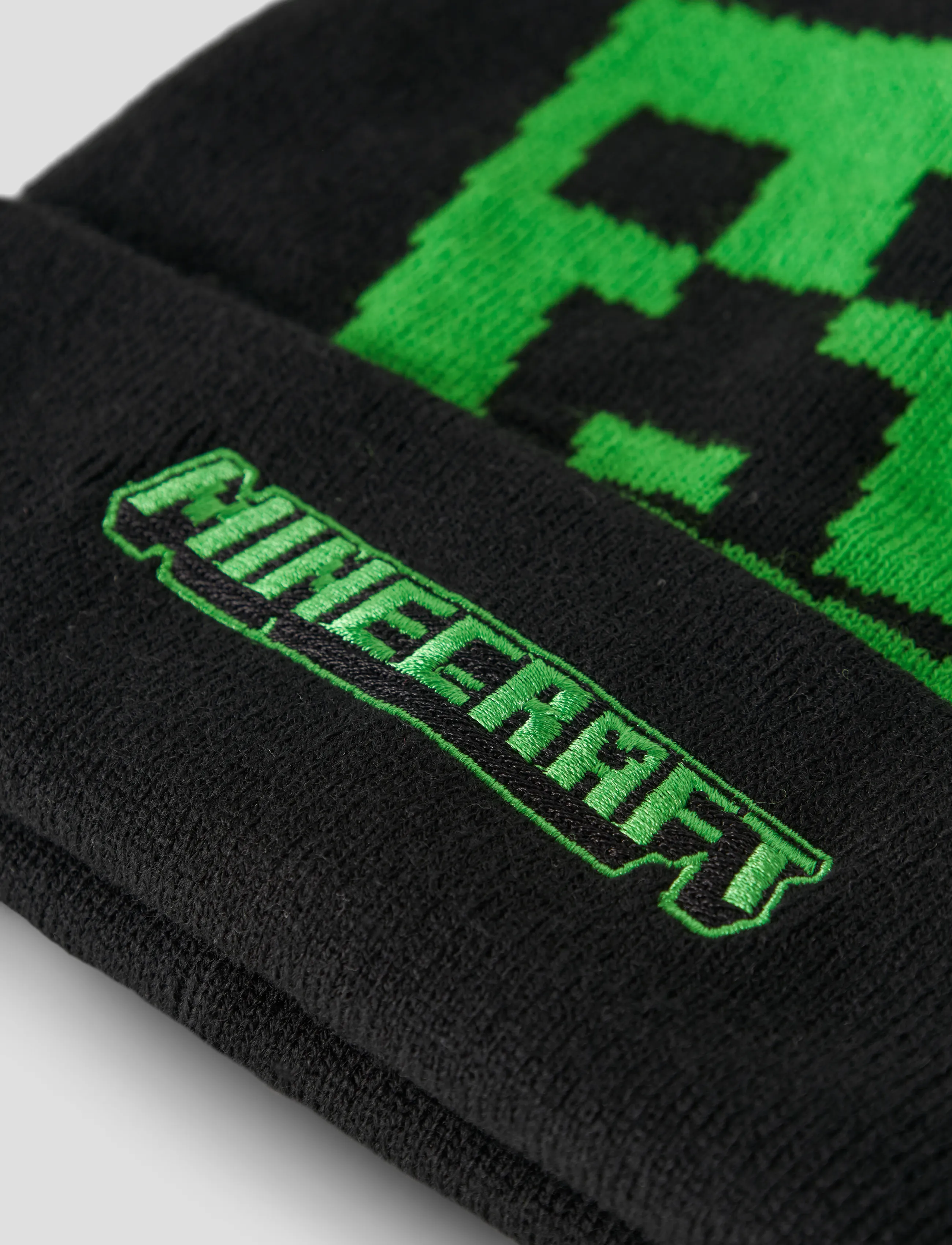 name it - NKMJENSBY MINECRAFT KNITHAT BFU - black - 3
