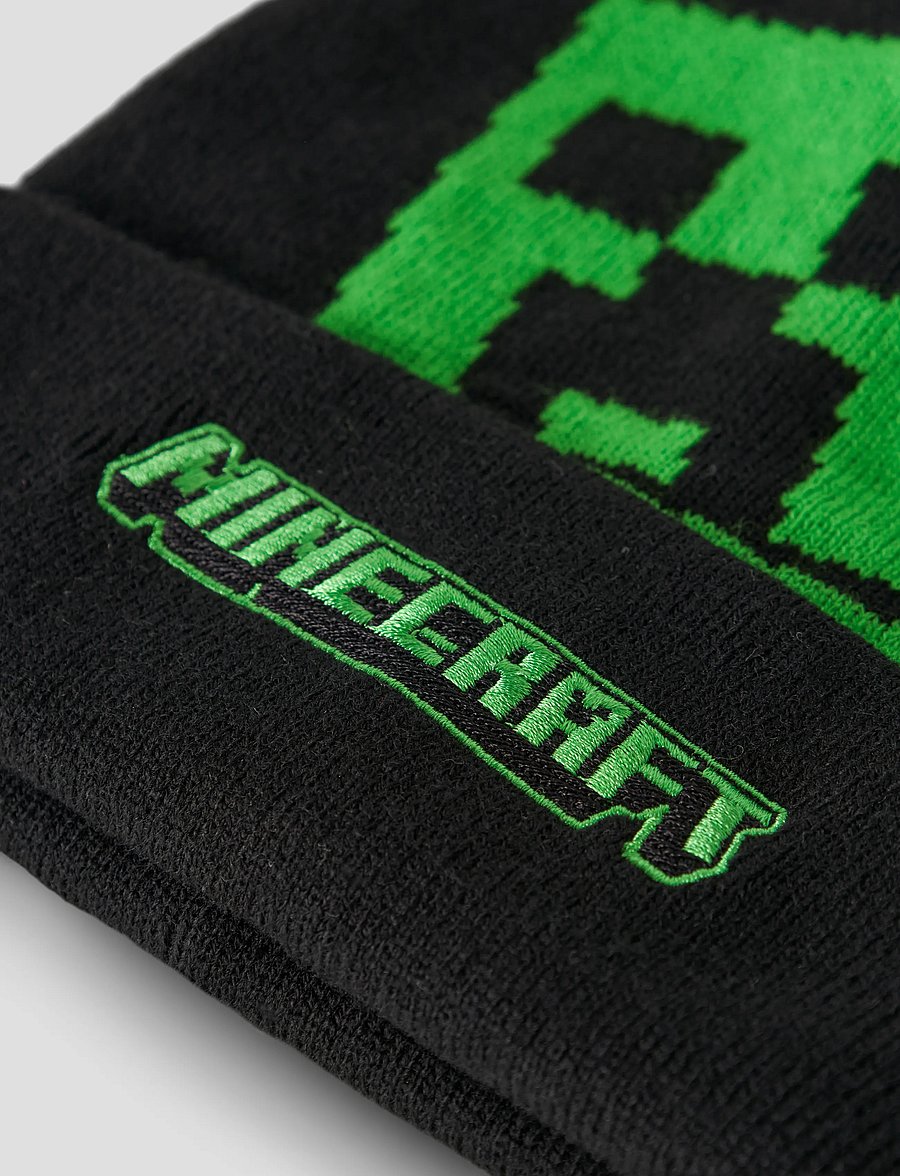 name it - NKMJENSBY MINECRAFT KNITHAT BFU - black - 3