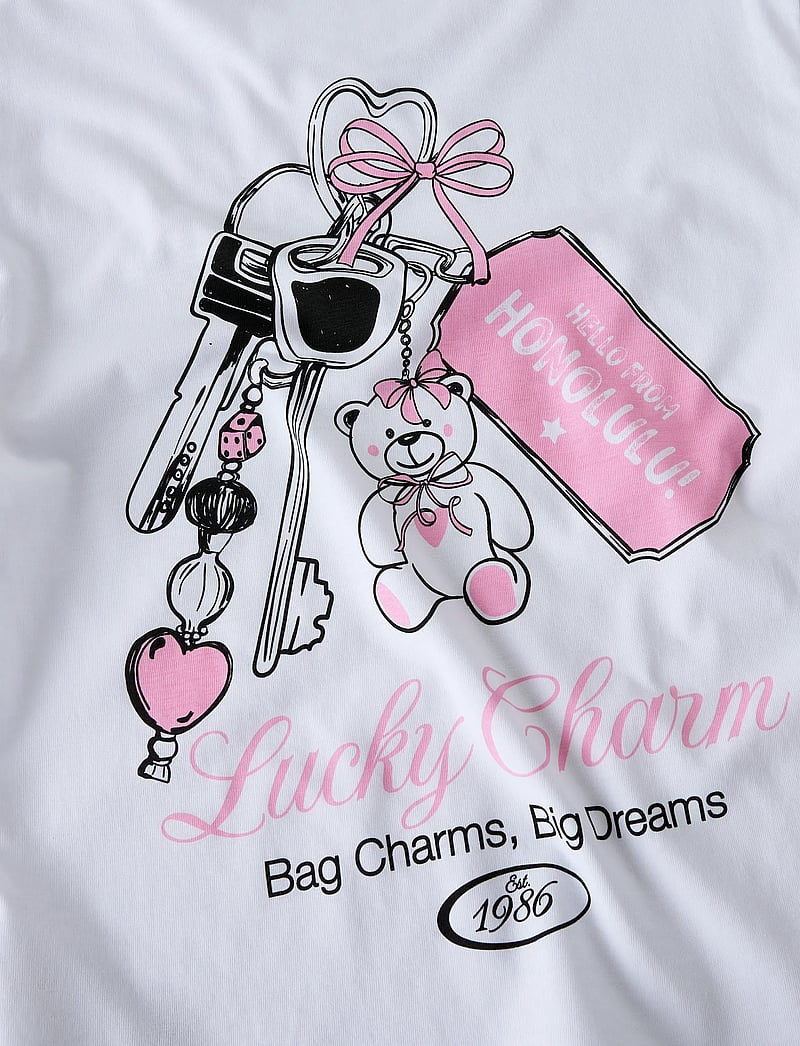 name it - NKFFALLE SS NREG TOP BOX - korte mouwen - bright white - 2