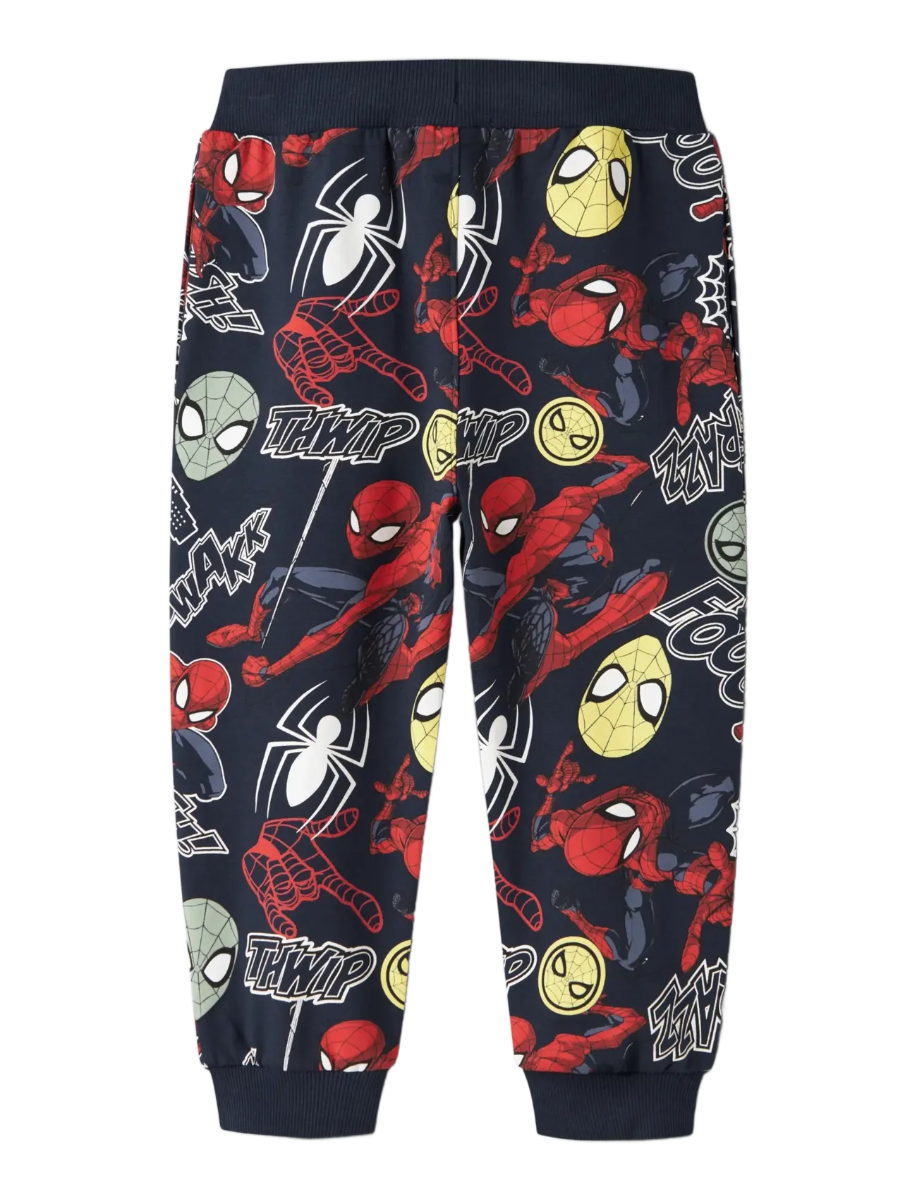 name it - NMMJACCO SPIDER NREG SWE PANTS UNB MAR - sweatpants - navy blazer - 1