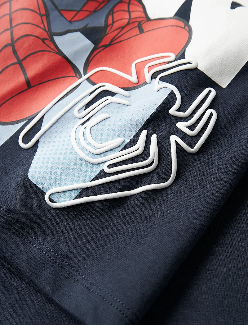 name it - NMMJUXI SPIDER LS NREG TOP BOX MAR - langærmede t-shirts - navy blazer - 2