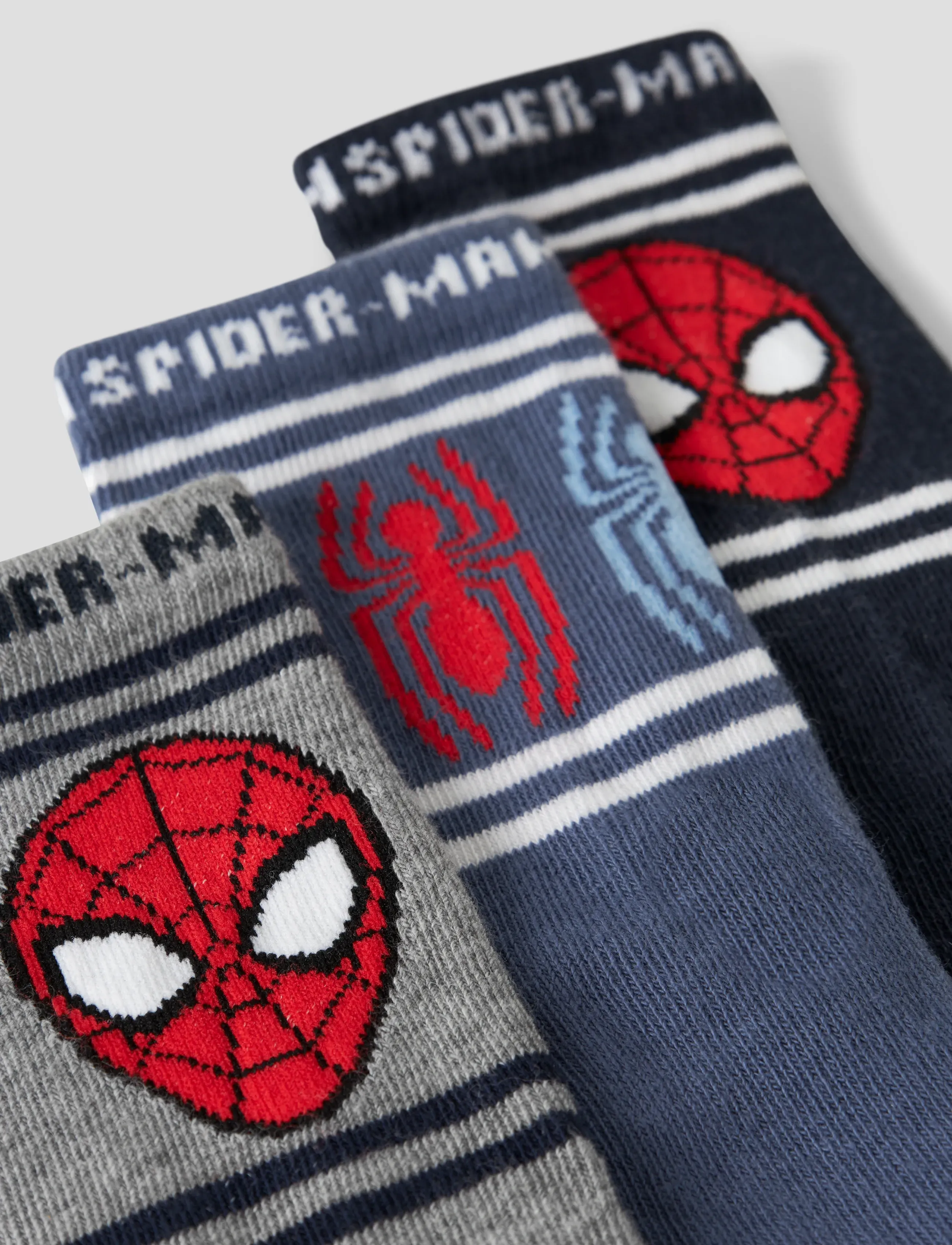 name it - NMMJULIUS SPIDER 3P SOCK MAR - navy blazer - 3