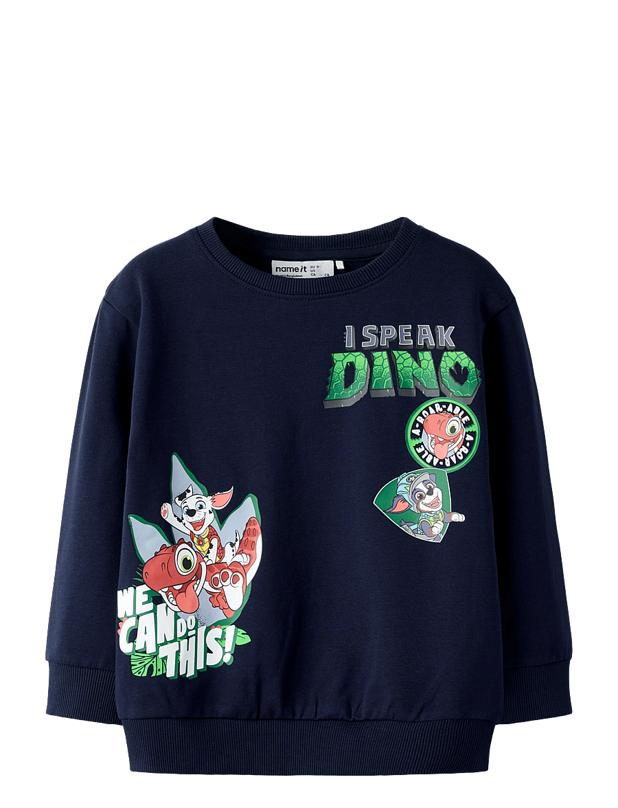 name it - NMMJAK PAW NREG SWEAT UNB CPLGM - navy blazer - 0