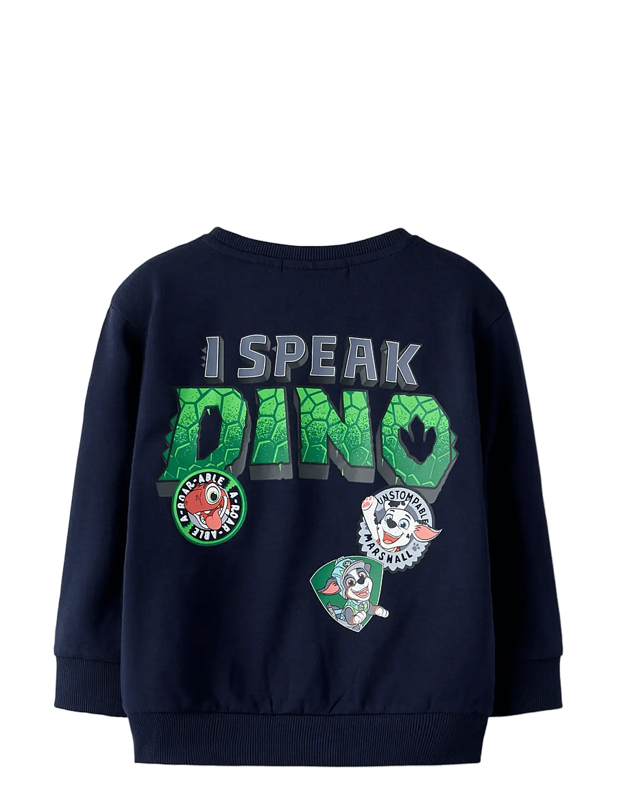 name it - NMMJAK PAW NREG SWEAT UNB CPLGM - navy blazer - 1