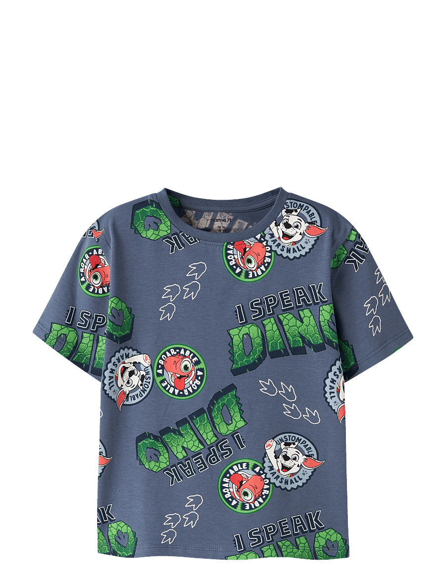 name it - NMMJOK PAW SS NREG TOP CPLGM - vintage indigo - 0