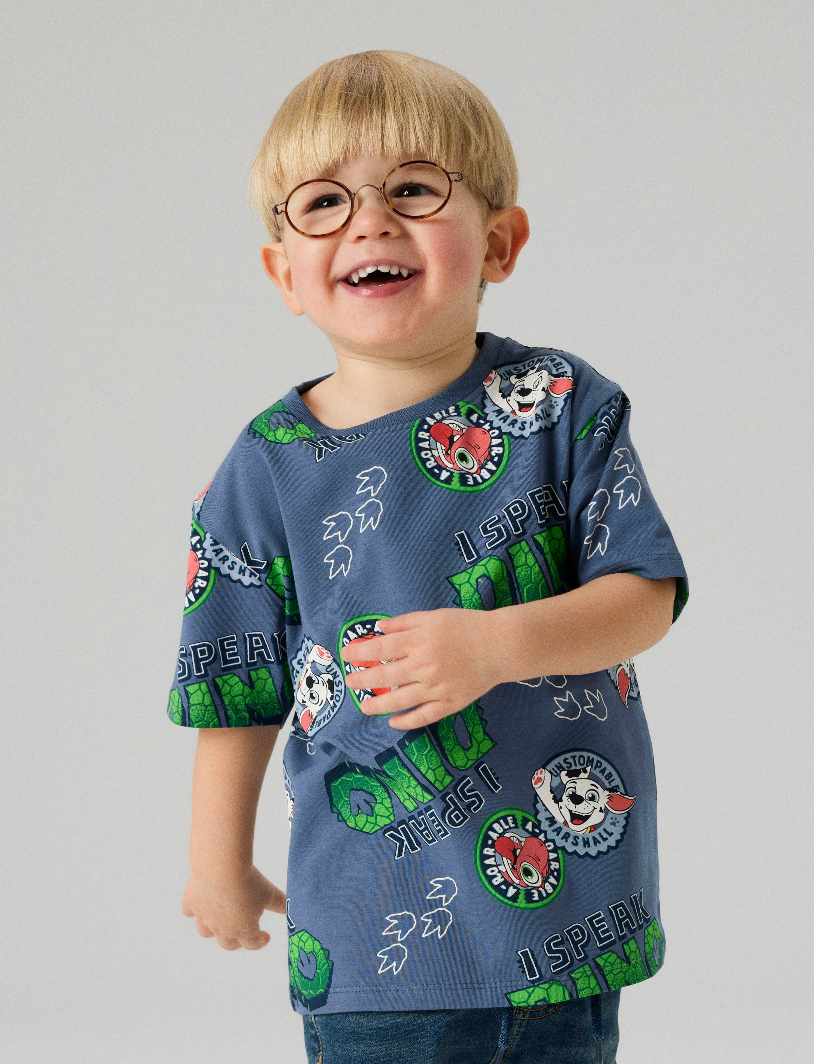 name it - NMMJOK PAW SS NREG TOP CPLGM - vintage indigo - 3