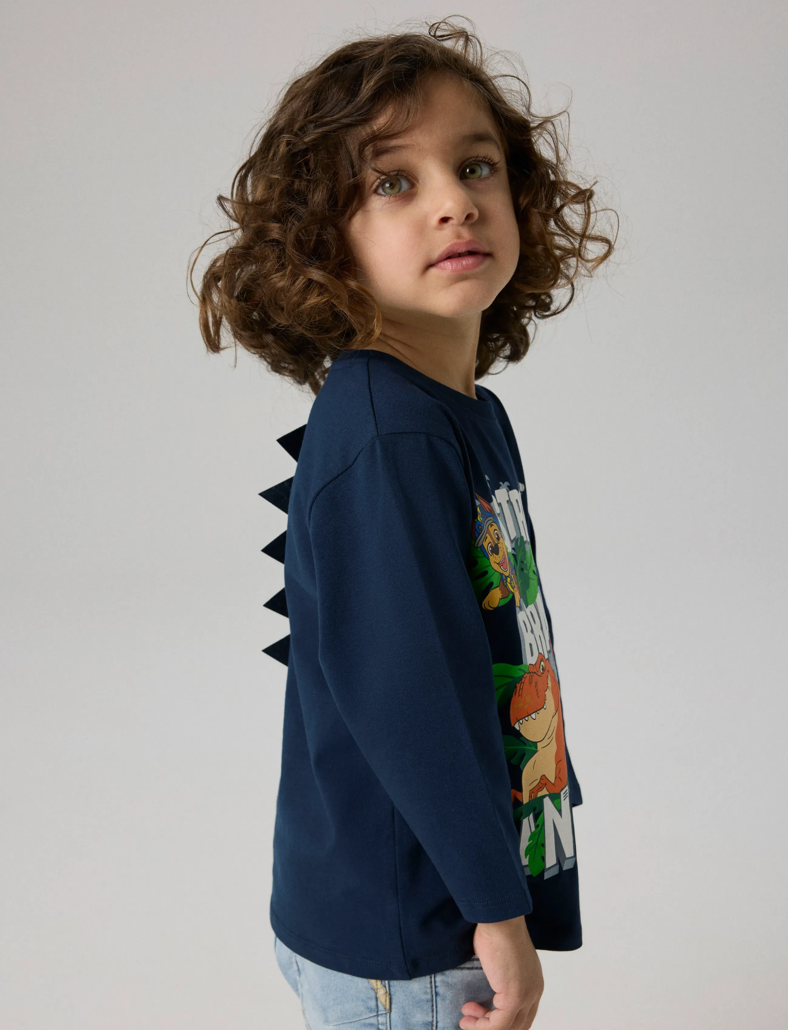 name it NMMJIK PAW LS NREG TOP BOX NOOS CPLGM - Langärmelig - NAVY BLAZER / navy
