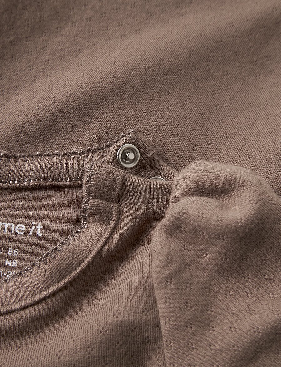 name it - NBFLOUISA LS BODY - brown lentil - 2