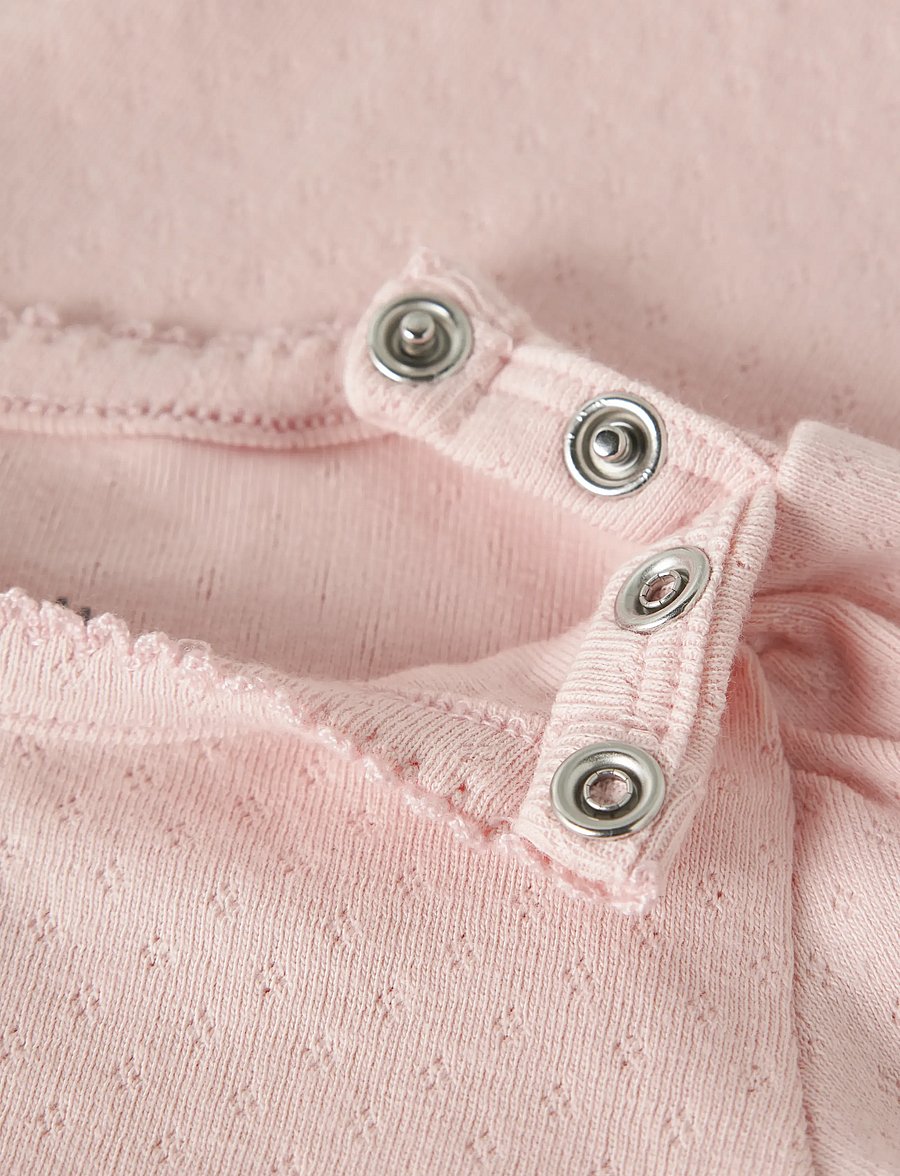 name it - NBFLOUISA LS BODY - långärmade bodysuits - lotus - 2