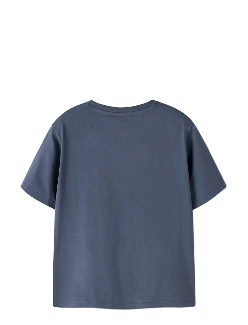 name it - NMMJUNGEL PEPPA SS NREG TOP CPLG - kortærmede t-shirts - vintage indigo - 1