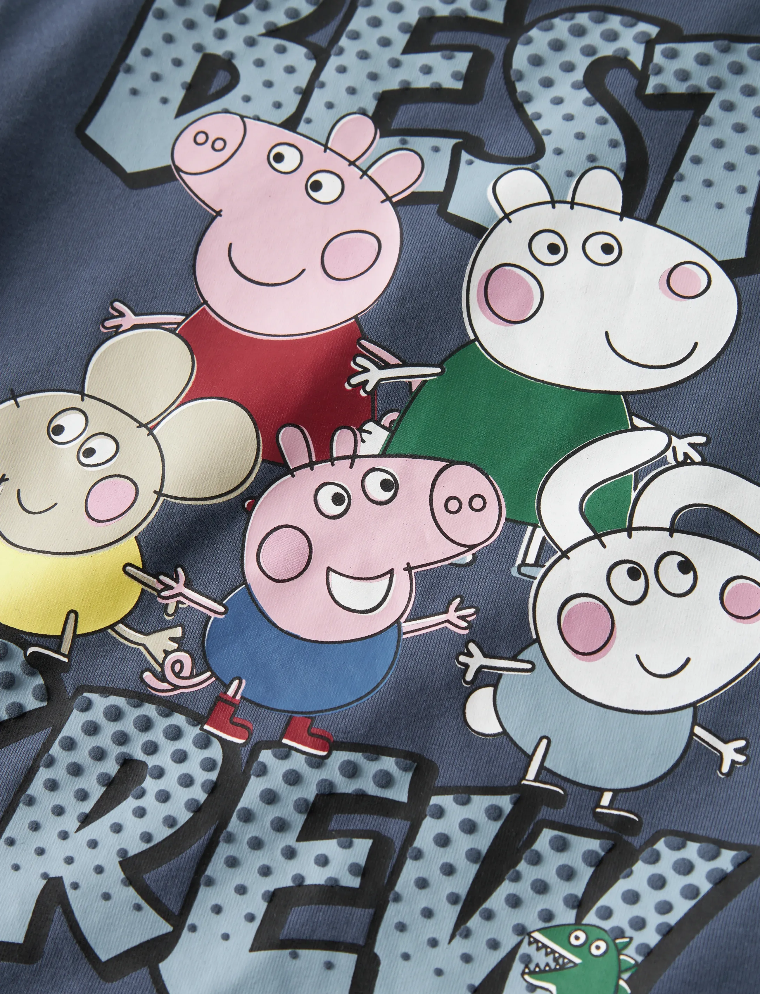 name it - NMMJUNGEL PEPPA SS NREG TOP CPLG - short-sleeved t-shirts - vintage indigo - 3