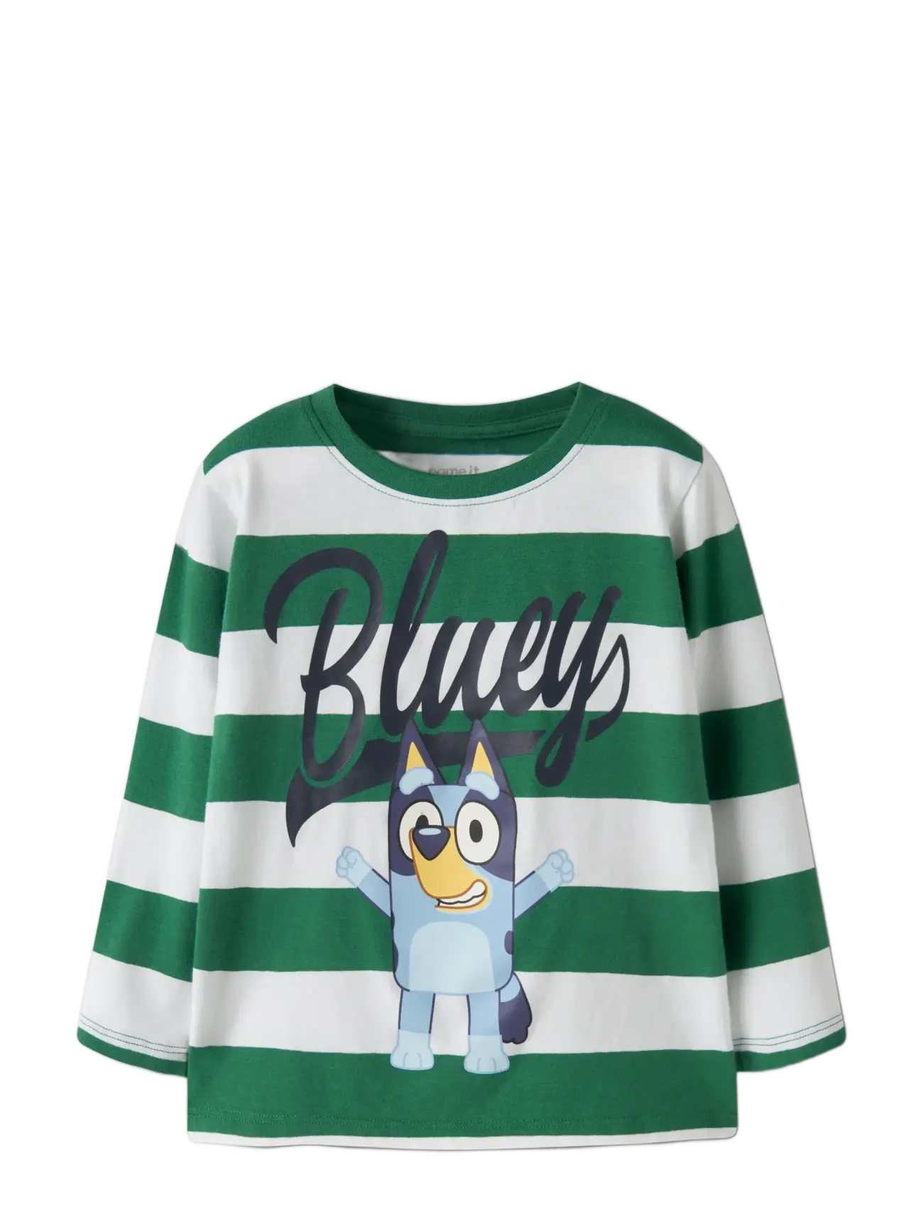 name it - NMMJUSTIN BLUEY LS NREG TOP NOOS SKY - t-shirts à manches longues - verdant green - 2