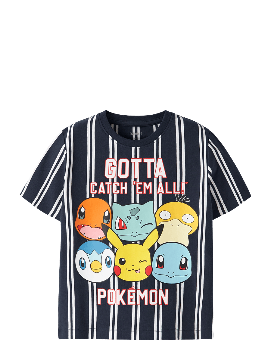 name it - NMMJESPER POKEMON SS NREG TOP SKY - navy blazer - 0
