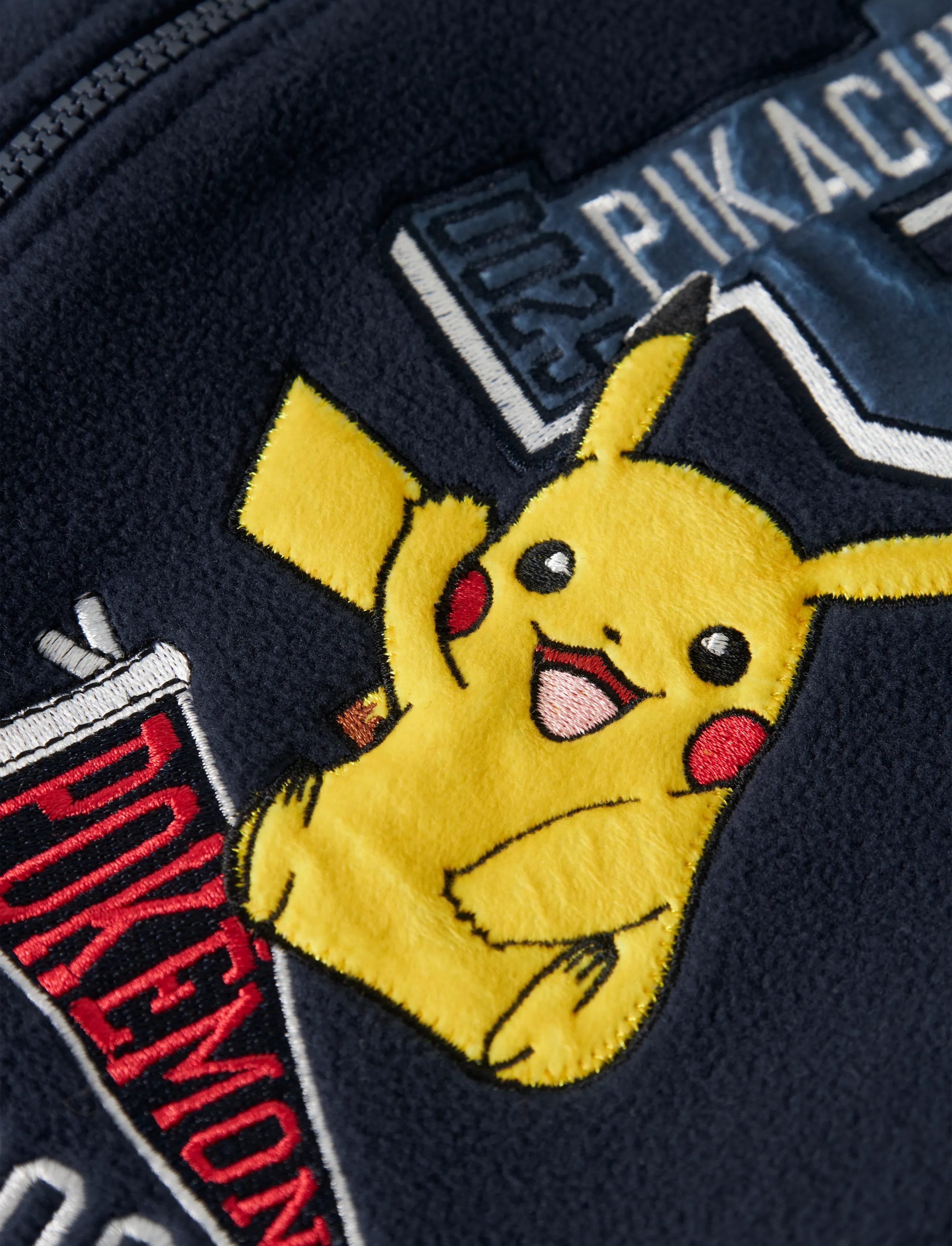 name it - NMMJOAKIM POKEMON FLEECE W ZIP SKY - navy blazer - 2