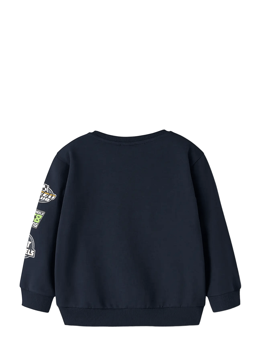 name it - NMMJERRY HOTWHEELS NREG SWEAT UNB MAT - navy blazer - 1