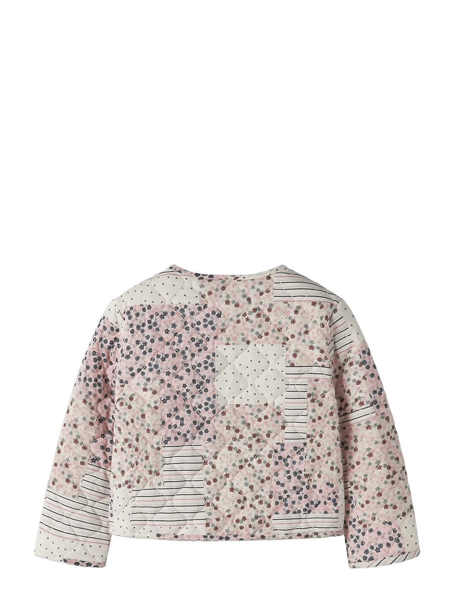 name it - NMFLENA QUILT SHACKET - antique white - 1