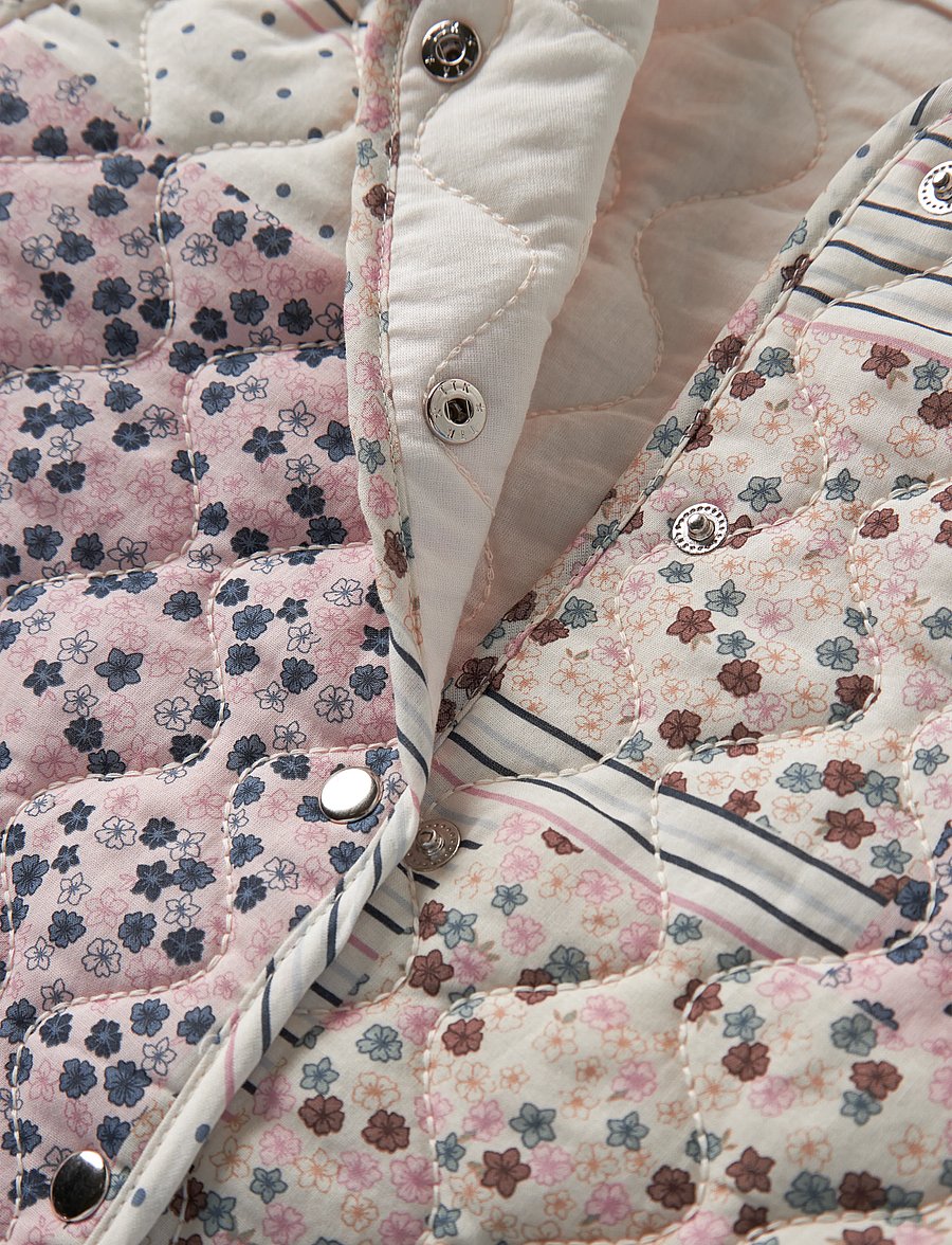 name it - NMFLENA QUILT SHACKET - antique white - 4