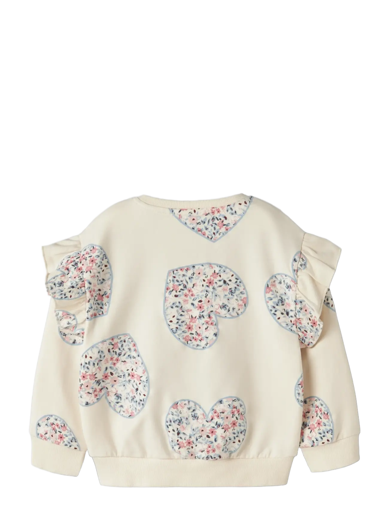 name it - NMFKIWILE LS NREG SWEAT UNB - bluzy - antique white - 1