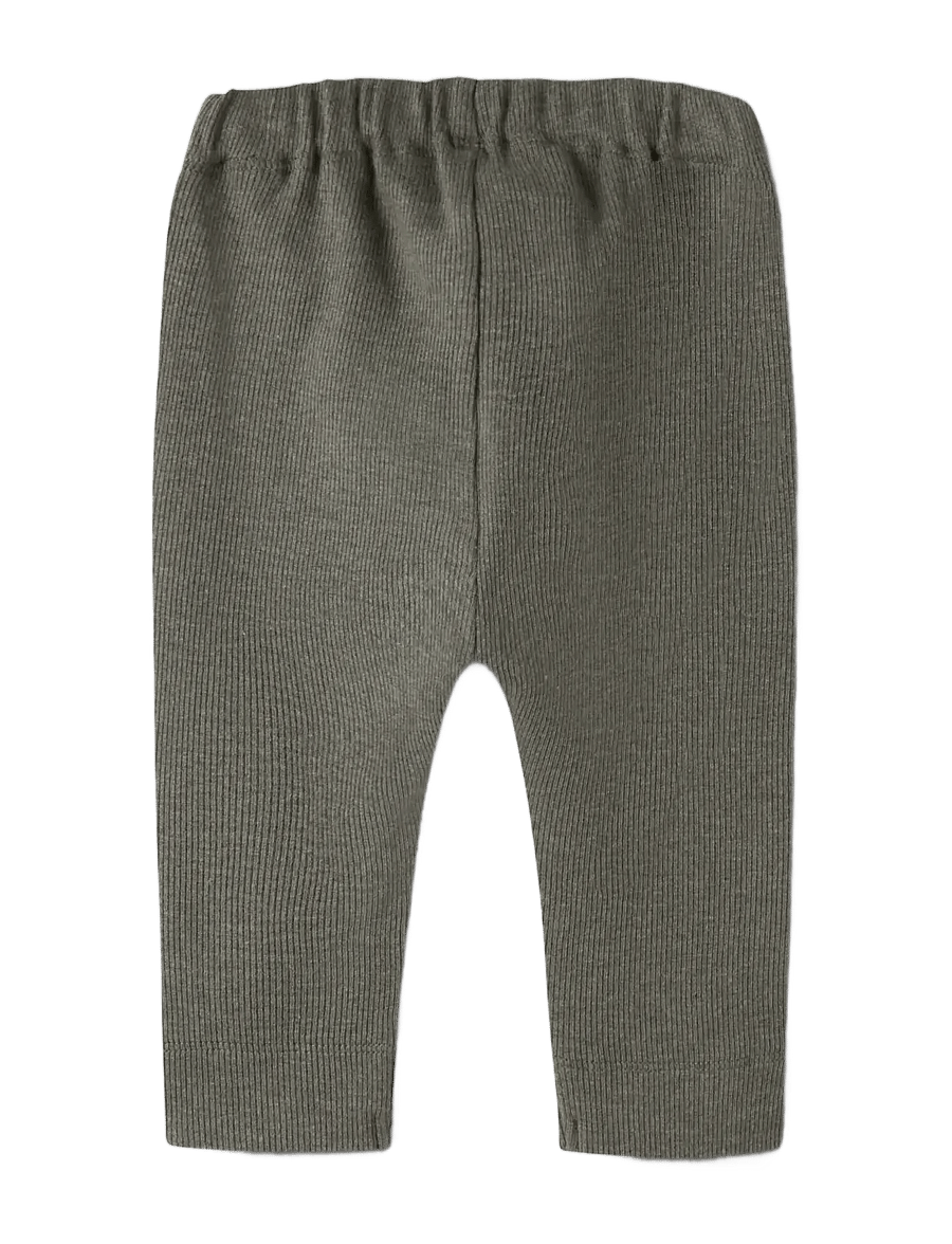 name it - NBNKAB PANT NOOS - spodenki niemowlęce - dusty olive - 1