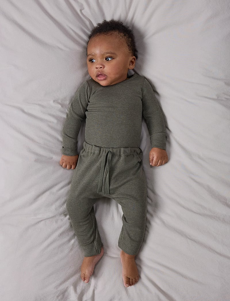 name it - NBNKAB PANT NOOS - babybukser - dusty olive - 2