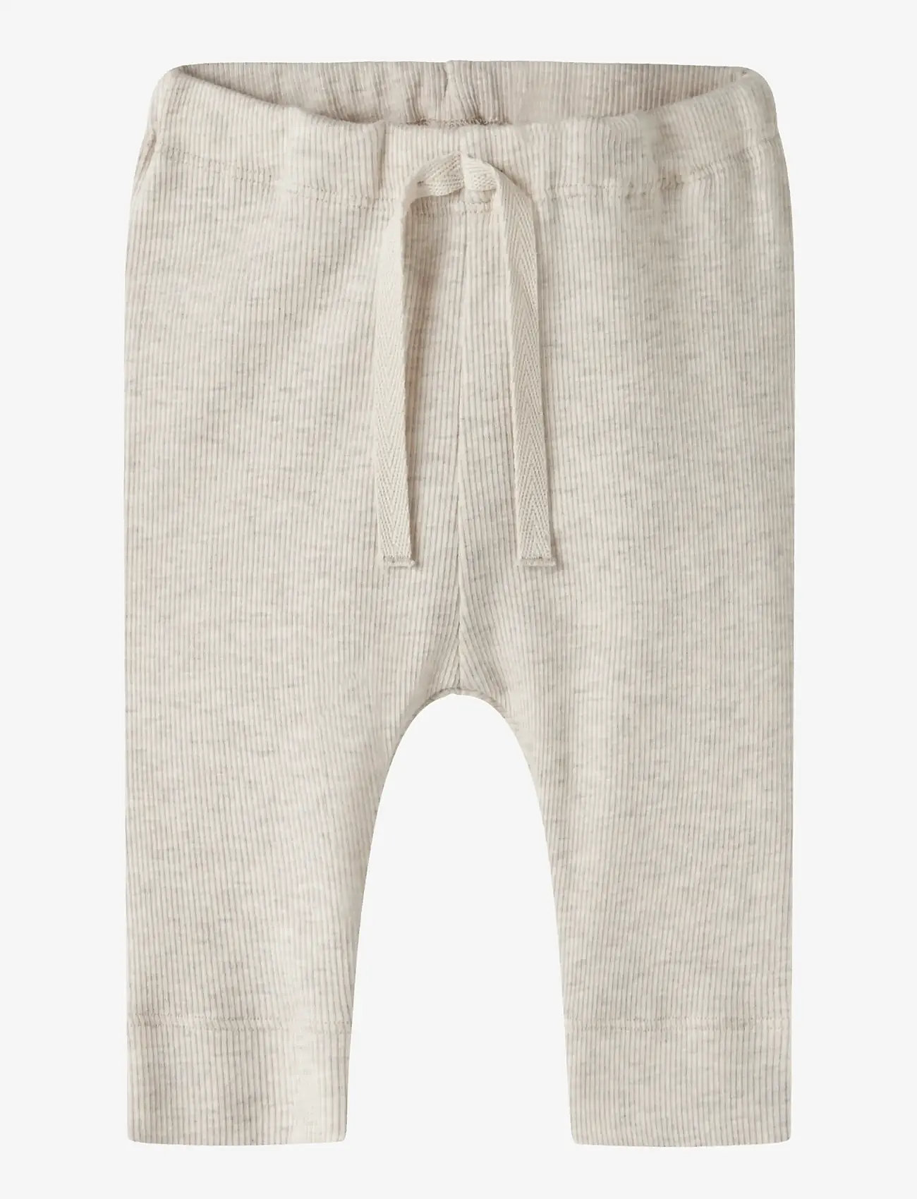 name it - NBNKAB PANT NOOS - babybukser - peyote melange - 0