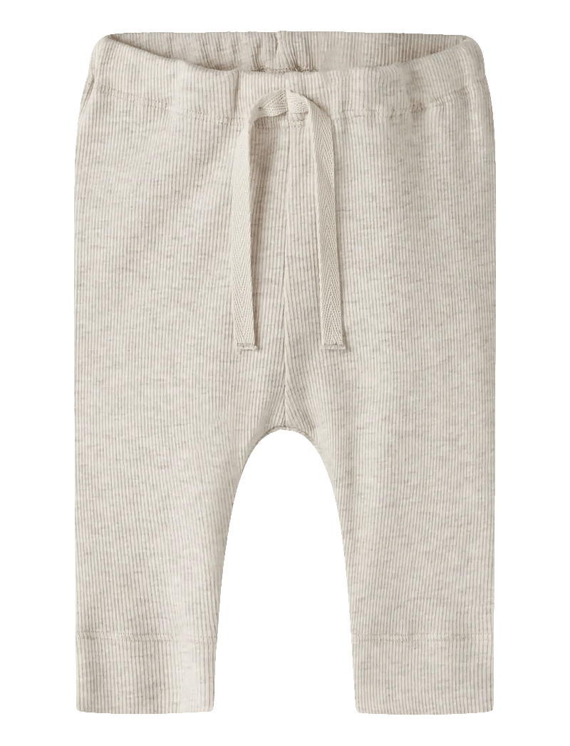 name it - NBNKAB PANT NOOS - babybukser - peyote melange - 0