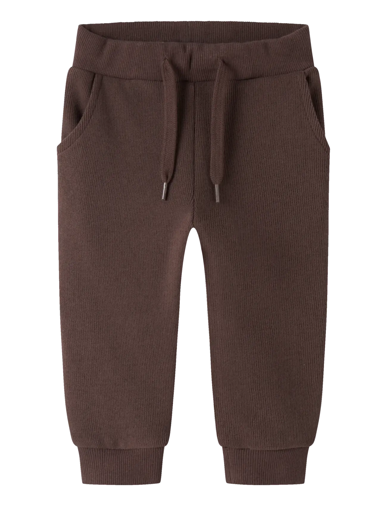 name it NBNOBEAR NREG SWEAT PANT UNB NOOS - Riided - FRENCH ROAST / brown