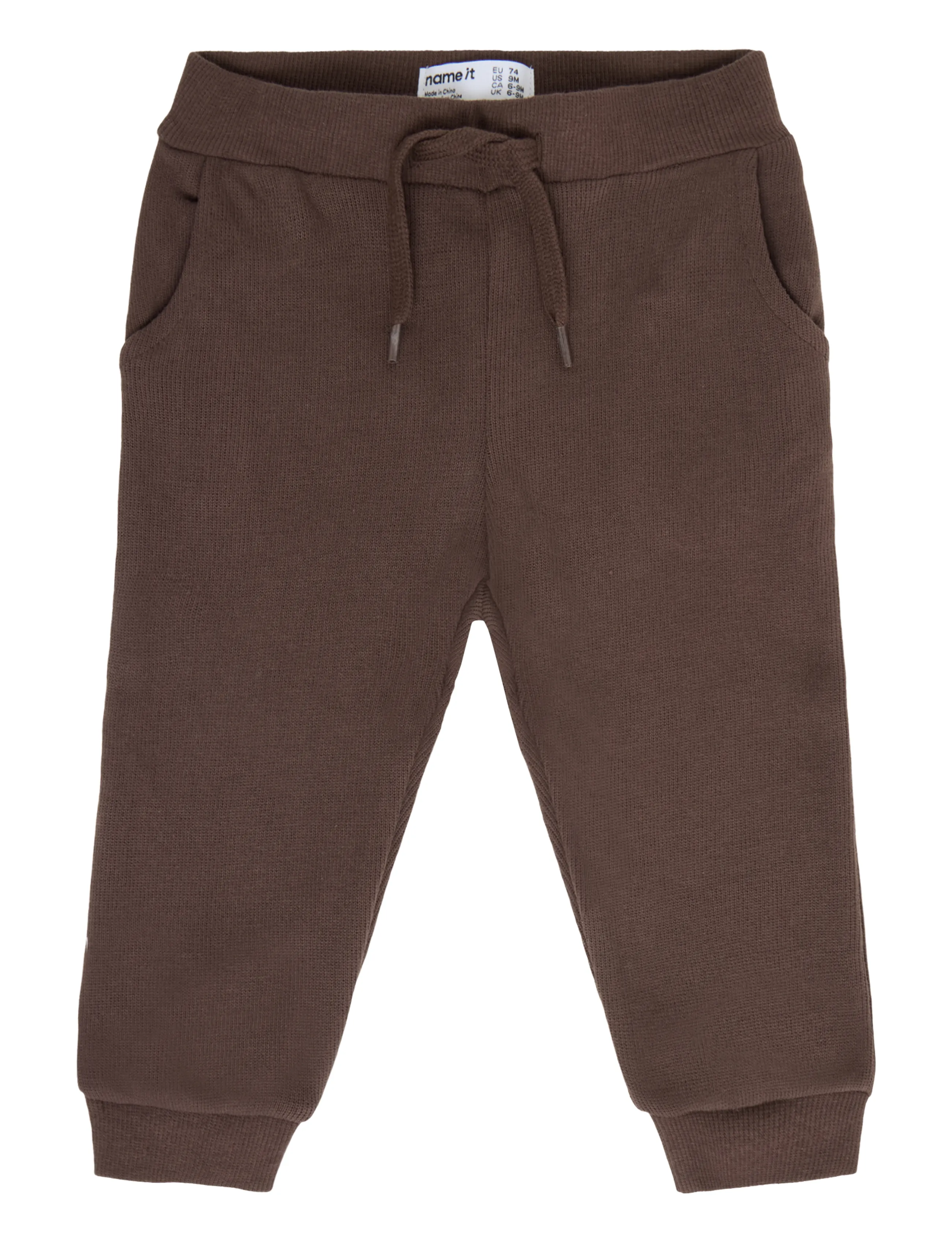 name it NBNOBEAR NREG SWEAT PANT UNB NOOS - Clothing - FRENCH ROAST / brown