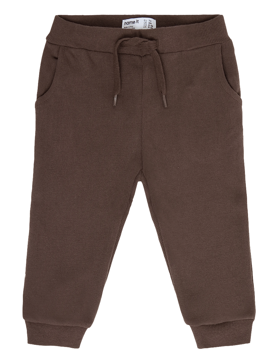 name it - NBNOBEAR NREG SWEAT PANT UNB NOOS - jogginghosen - french roast - 0