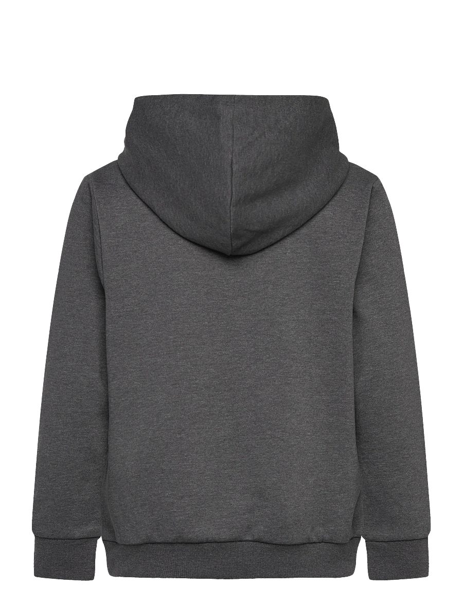 name it - NKMVIMO LS SWEAT W HOOD BRU NOOS - kapuzenpullover - dark grey melange - 1