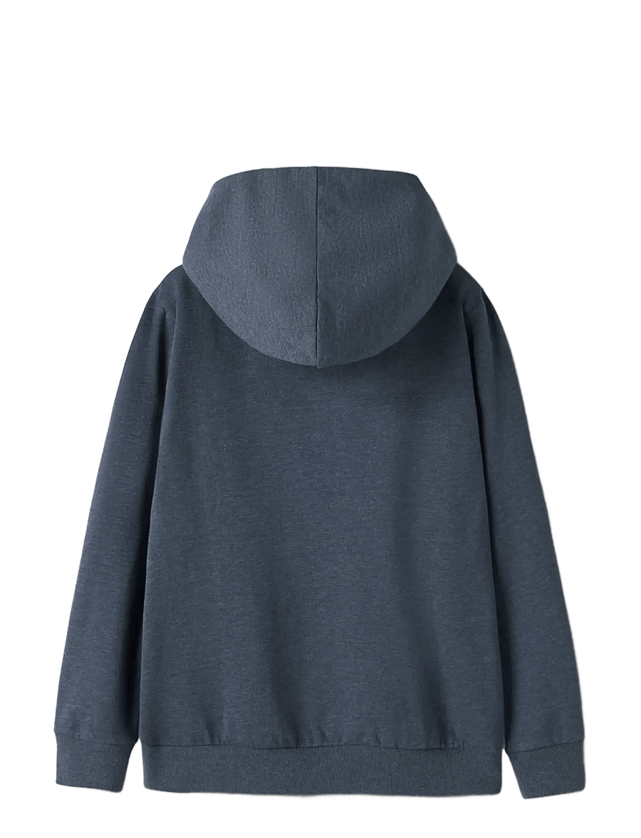 name it - NKMVIMO LS SWEAT W HOOD BRU NOOS - kapuzenpullover - dark sapphire - 1