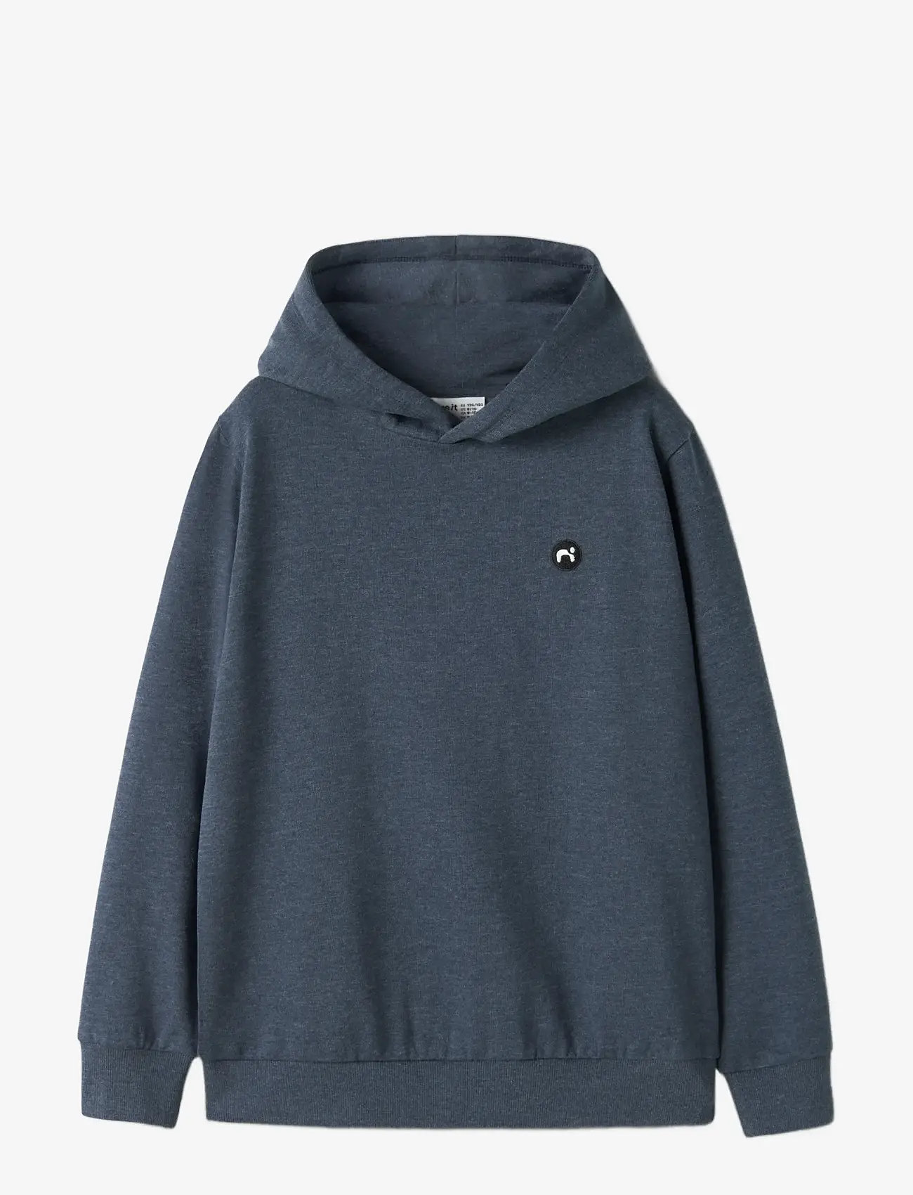 name it - NKMVIMO LS SWEAT W HOOD BRU NOOS - hættetrøjer - dark sapphire - 2