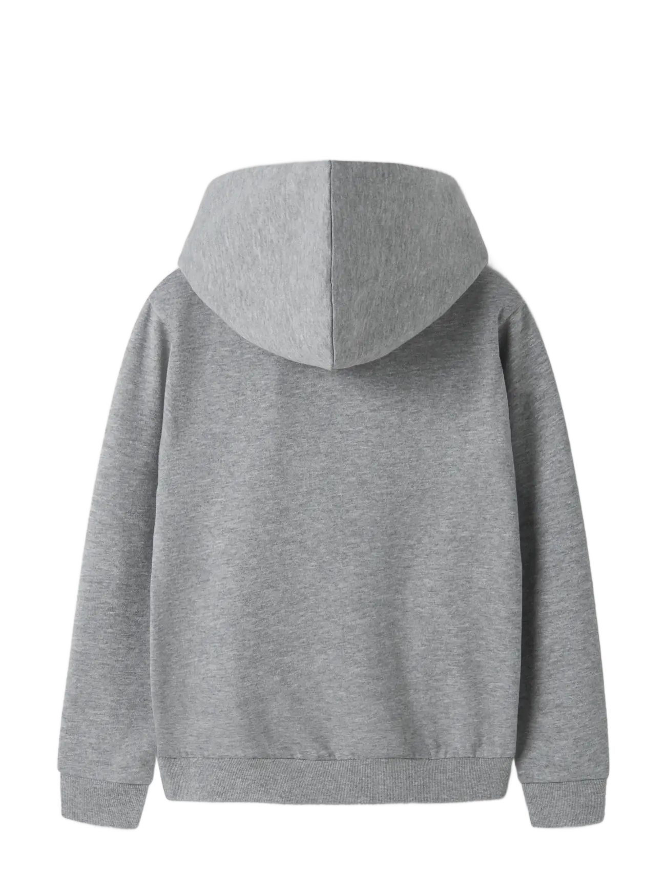 name it - NKMVIMO LS SWEAT W HOOD BRU NOOS - pulls à capuche - grey melange - 1