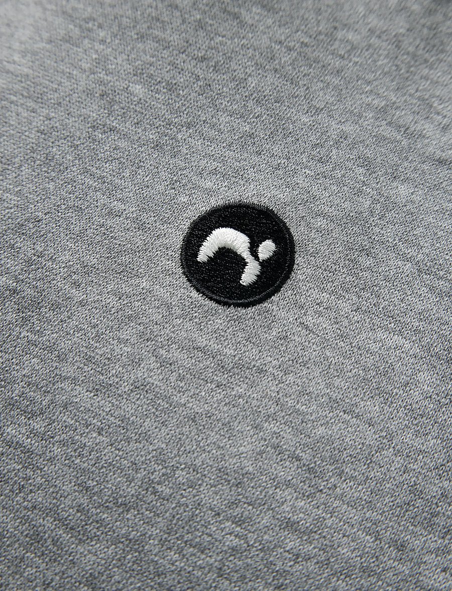 name it - NKMVIMO LS SWEAT W HOOD BRU NOOS - kapuzenpullover - grey melange - 2